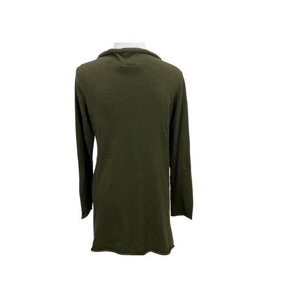 Romeo & Juliet Couture Green Cotton Wrap Jacket - Picture 6 of 8
